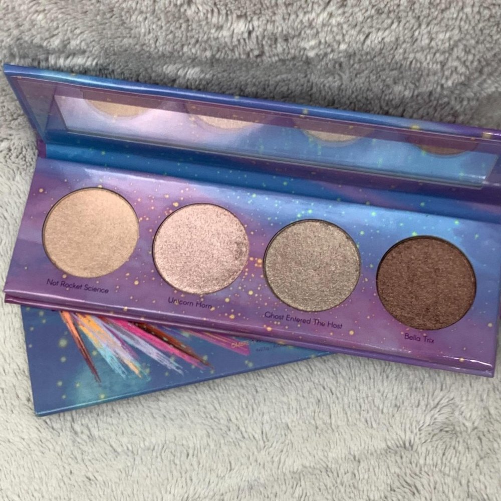 🥰SPACE CASE HIGHLIGHTER QUAD PALETTE
